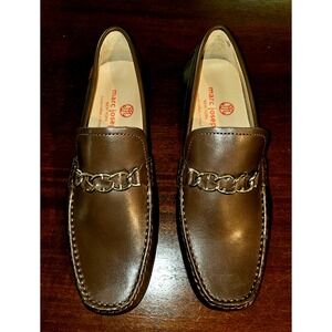 Marc Joseph‎ New York Wall Street Bit Driving Shoe Men's 7 Brown